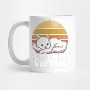 Don’t disturbe! Cat sleeping... Mug